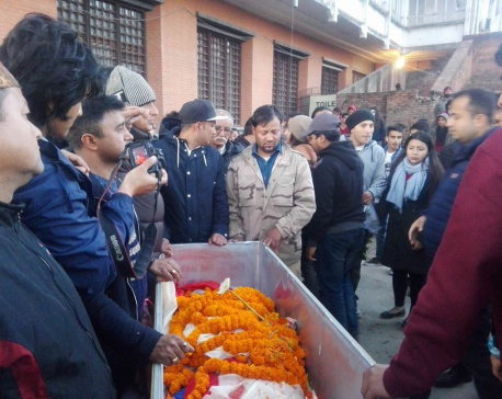 Rapper Yama Buddha’s body brought to Kathmandu